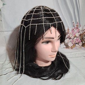 BRIDAL HEAD CHAIN HAIR JEWELRY